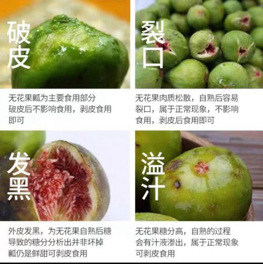 周五小区门口自提！威海青皮无花果，糖包子一枚，净约3.5斤-4斤/箱 商品图2