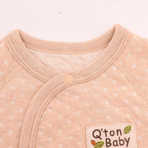 棉果果秋季新品春秋季男童女童彩棉新生儿婴儿半背衣M301110199402 商品图3