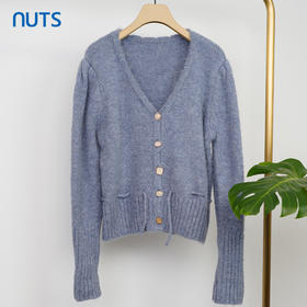 NUTS商场同款女装冬季针织衫毛衣开衫外套141053222