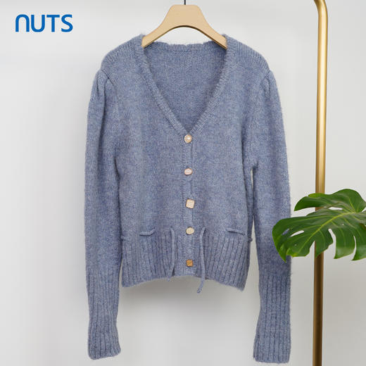 NUTS商场同款女装冬季针织衫毛衣开衫外套141053222 商品图0