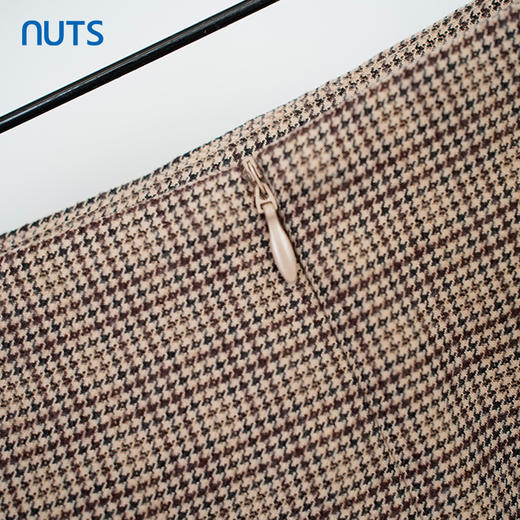 NUTS商场同款韩版千鸟格女士半身裙女141062018B 商品图3