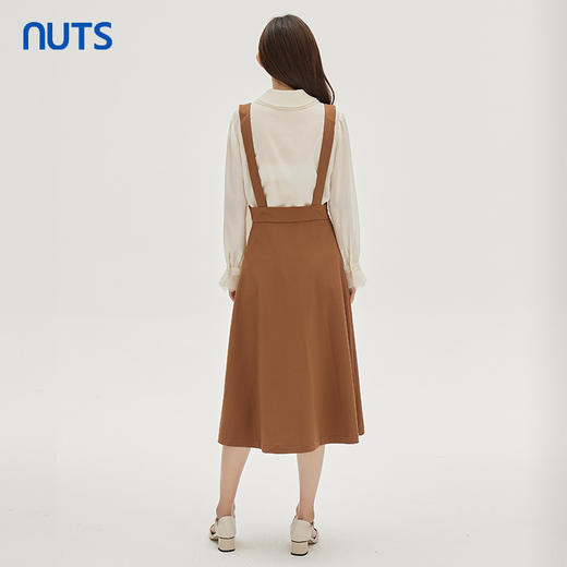 NUTS秋季新款时尚气质通勤风背带连衣裙女（不含衬衫）333101165 商品图4