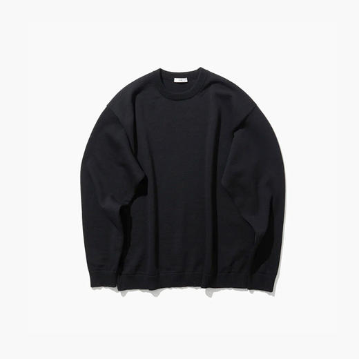 ATON WOOL WASHI CREWNECK SWEATER羊毛和纸纤维混纺圆领套头毛衣 商品图3