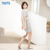 NUTS夏季新款气质休闲格纹半身裙夏包臀短裙221061234 商品缩略图3