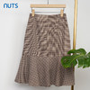 NUTS商场同款韩版千鸟格女士半身裙女141062018B 商品缩略图1