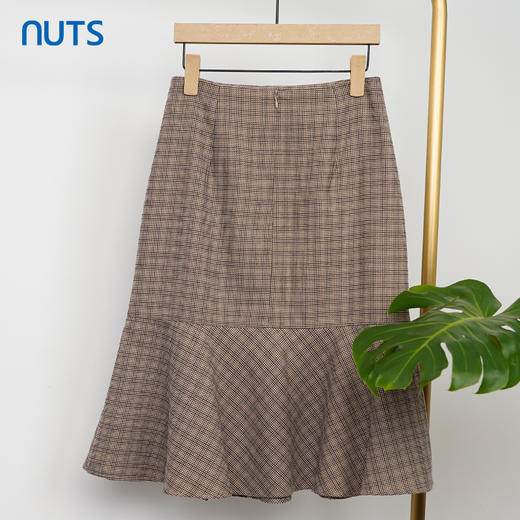 NUTS商场同款韩版千鸟格女士半身裙女141062018B 商品图1