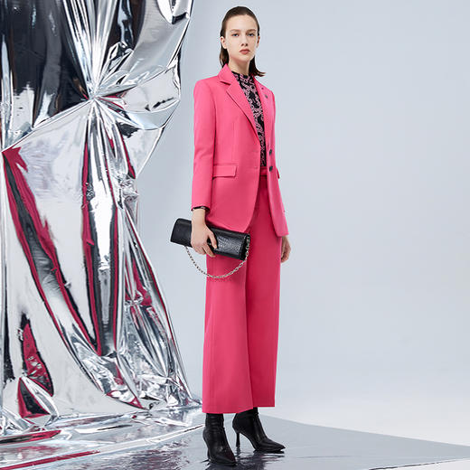 EITIE爱特爱秋季新款通勤时尚百搭西装裤女7505211 商品图1