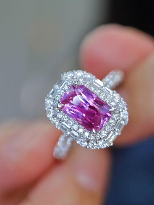 1.59ct 蓝宝石戒指 商品图2