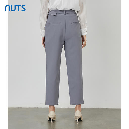 NUTS秋季新款时尚气质通勤风宽松显瘦阔腿休闲长裤女231073194 商品图4