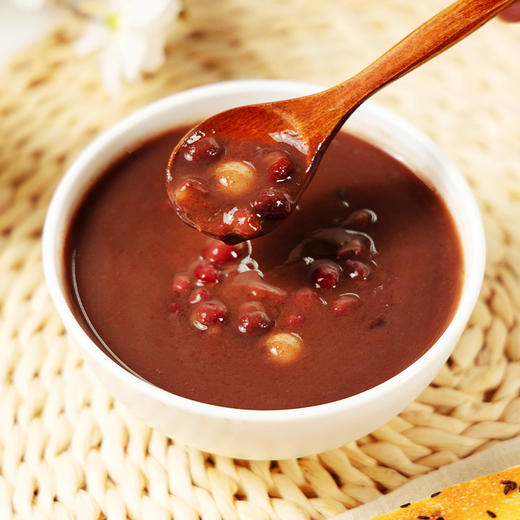 【第二件立减10元！陈皮莲子红豆沙】用心挑选好食材，粗细搭配，膳食平衡营养丰富，全家都可享用，营养价值高，富含植物蛋白，软糯绵沙，早餐代餐气味香甜，下午茶甜品L 商品图0