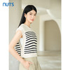 NUTS2023秋季新款时尚休闲气质百搭条纹毛织针织背搭女4380541A1 商品缩略图1