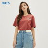 NUTS夏季新款时尚气质简约百搭休闲风纯棉短袖T恤女331021117 商品缩略图0