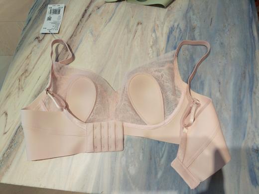 SCHIESSER德国舒雅大胸显小侧收副乳薄款透气聚拢软支撑无钢圈蕾丝文胸21/23624B 商品图7