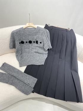 格雷系学院风穿搭实拍