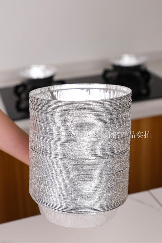 【Grarey 格瑞亚-铝箔锡纸盘】29.9元抢100个❗️空气炸锅、烤箱，买一次能用一年‼️ ✅升级加厚材质，双面不沾 ✅铝箔锡纸材质，导热快，保温好 商品图2