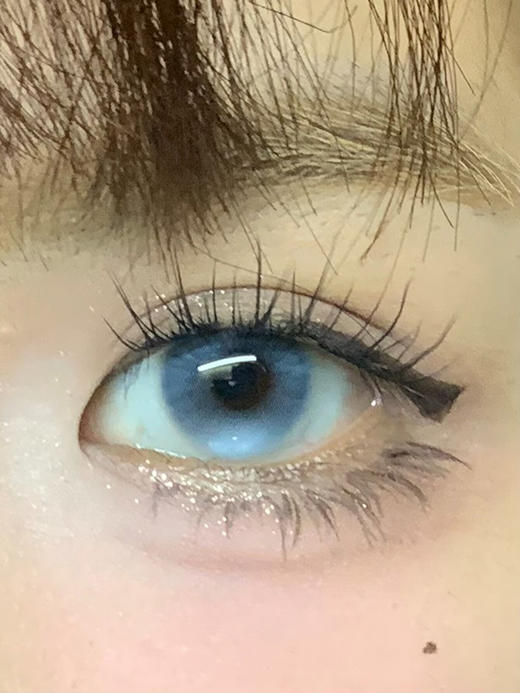 Puppbuli 无人冰岛 半年抛 两片 14.5mm 参考着色 13.8mm 基弧 8.6 含水 40% 新锐国货 商品图1