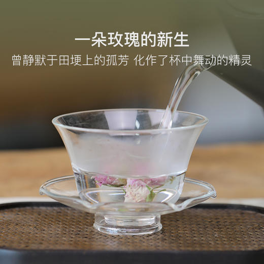 味蕾拾花 2024年大马士革玫瑰花30g/罐 商品图4