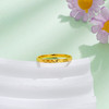 【限时克减150元】足金999.9 #固口戒指 #线戒 #条戒 【精品】固口实心碎碎金圈戒(JZ00956)（预售产品下单后不退款不退货不换货不补差价）（预售产品下单后不退款不退货不换货不补差价） 商品缩略图2