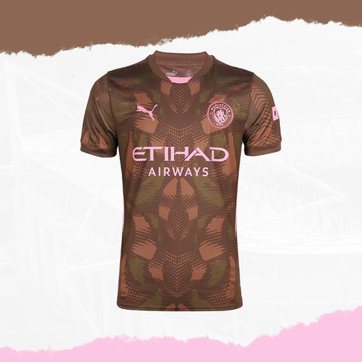 小李子PUMA彪马24-25赛季曼城主场球迷版球衣短袖成人男775107 41 商品图4