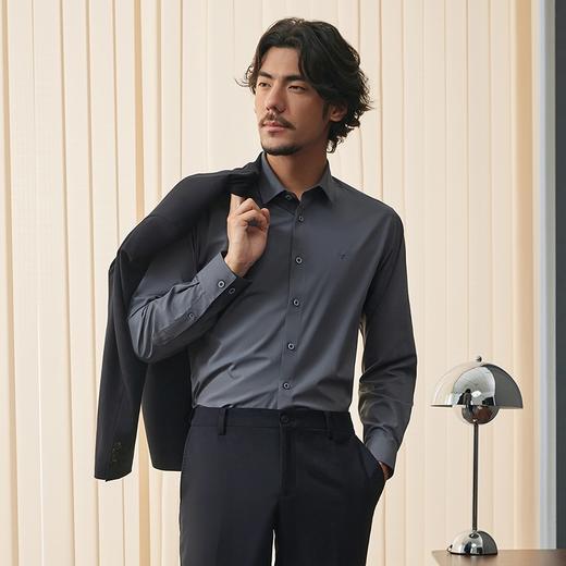 【婚礼季/含羊毛】柒牌西服套装男士2025秋冬新款戗驳领商务绅士西装礼服	127C71100 商品图1