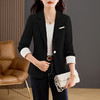 新中式国风西装外套，显瘦休闲气质短款西服HR-8516 商品缩略图1