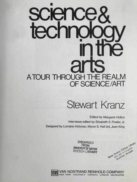 艺术中的科学与技术 数百幅插图 精装8开 商品图2