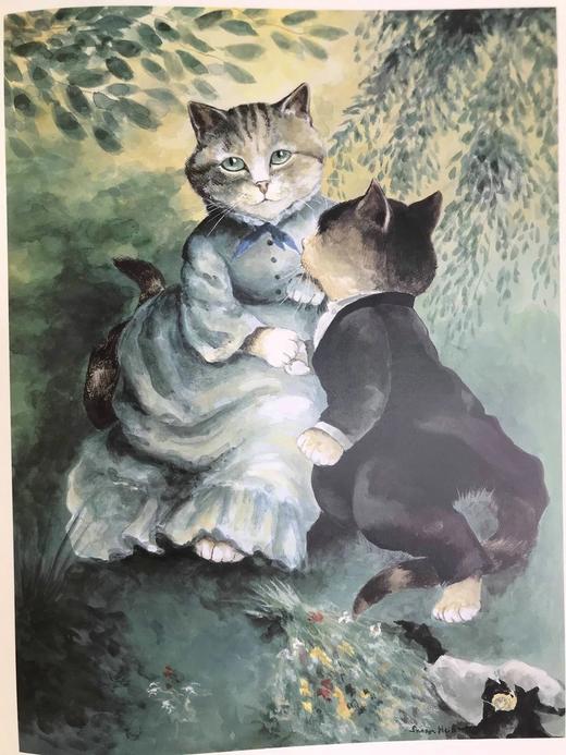 猫咪版印象派画集 31幅彩色插图 精装大16开 商品图7
