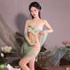 霏慕 只此青绿映荷莲肚兜套装6476  情趣内衣古装仙女装肚兜透视国风角色扮演小青夫妻刺激套装 商品缩略图9