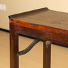 清 红木暗屉霸王枨带翘头四面平条桌 商品缩略图1