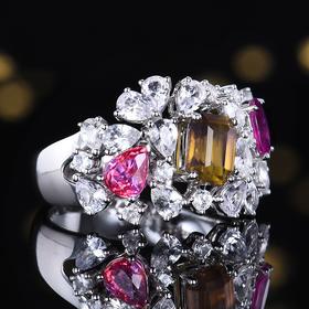 2.2ct 5.82g 蓝宝石戒指