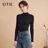 EITIE爱特爱秋季新款舒适柔软打底纯色基础款半高领100%绵羊毛针织衫D2401417 商品缩略图1