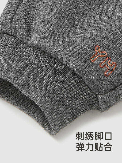 英氏儿童裤子秋季加绒长裤休闲裤男童运动裤2024新款YRKCJ3Q569A 商品图4