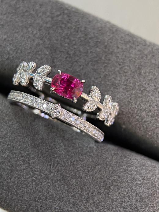 0.67ct 5.256g 红宝石排戒 商品图0