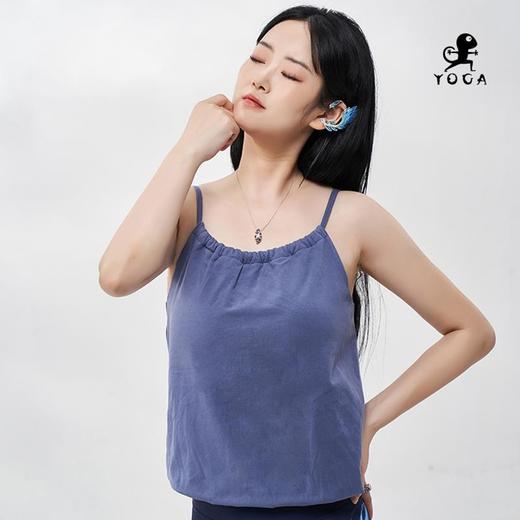 壁虎瑜伽【2408SY293】细吊带宽松背心（可拆卸胸垫）【5天发货】 商品图5