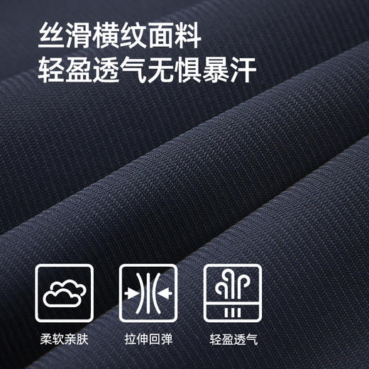 骆驼男装2025新款休闲裤男士透气高弹力宽松束脚户外运动长裤子男 M14BAZ9007 商品图3