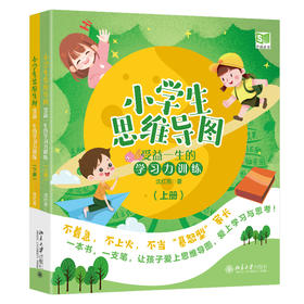 小学生思维导图：受益一生的学习力训练（上下册） 沈红亮 著 北京大学出版社