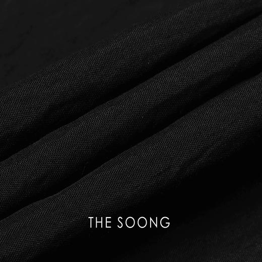 THESOONG|‘纸片人’40支酵洗加软英伦风长款风衣外套HZFY4672 商品图3