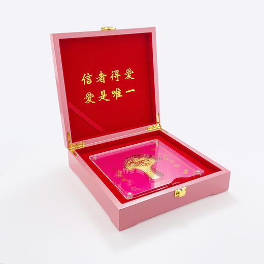 【限时克减150元】足金999 1g浪漫七夕真爱玫瑰摆件礼盒（配包装盒、NGTC国检证书）(ATBJ00040)（预售产品下单后不退款不退货不换货不补差价）预售产品下单后不退款不退货不换货不补差价 商品图2