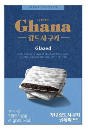 乐天加纳白巧克力曲奇饼干91g 商品图0