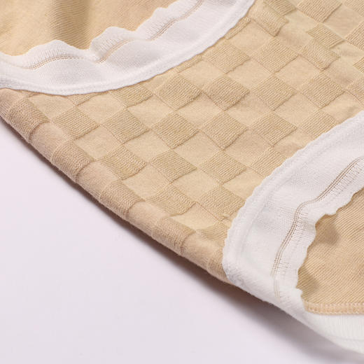 都市丽人内裤舒肤棉平角裤RC泡格提花拉架女士内裤LKT5K4 商品图6