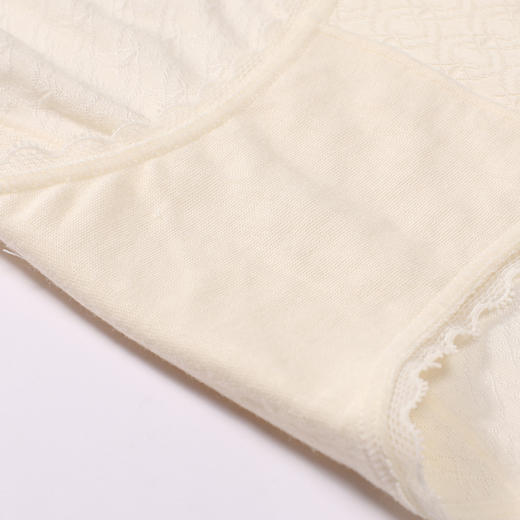 都市丽人内裤纤柔绵平角裤60支人棉锦提花女士内裤LKT3G2 商品图8