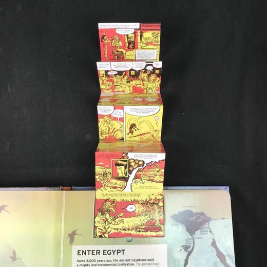 好有趣的组合书！埃及的秘密 配大量彩色插图 精装大16开 商品图4
