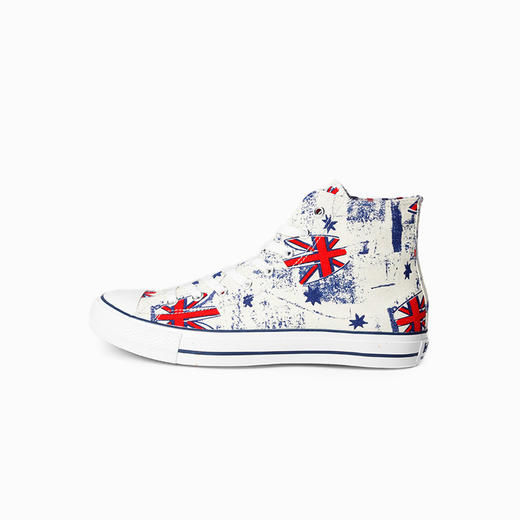 【2026新春专享】istep高帮帆布鞋情侣时尚原创手绘涂鸦帆布鞋（瑕疵品不退不换） 商品图2