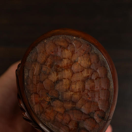 二十世纪 黄杨木雕弥勒佛摆件 商品图3