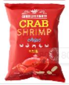 趣莱福 蟹味虾片袋装82克 商品图0