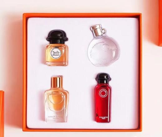 【春日限定 限时特惠】爱马仕香水小样四件套 爱马仕之光7.5ml，橘彩星光7.5ml，血色大黄7.5ml，Twilly7.5ml 商品图1