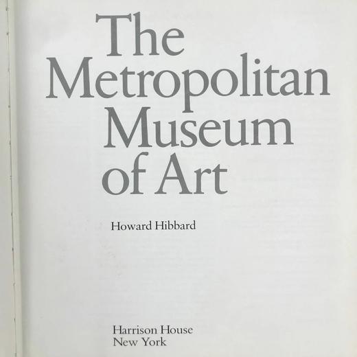 大都会博物馆艺术图集（1986） 608幅彩色442幅黑白插图 精装16开 商品图2