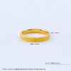 【限时克减150元】足金999.9 #固口戒指 【精品】实心三生三生圈戒固口圈戒（面宽约2.6-3.0mm)(JZ00960)（预售产品下单后不退款不退货不换货不补差价 商品缩略图3