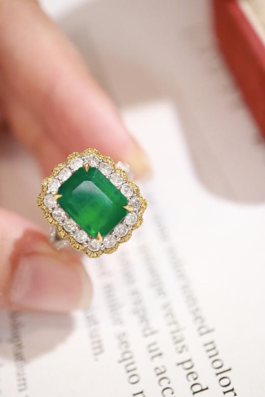 2.94ct 祖母绿戒指 商品图8