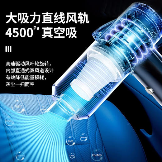 【自营】扬子RT-8821-X吸尘器 毛发清洁无死角   
可水洗过滤网   
120W大功率，家车两用 商品图2